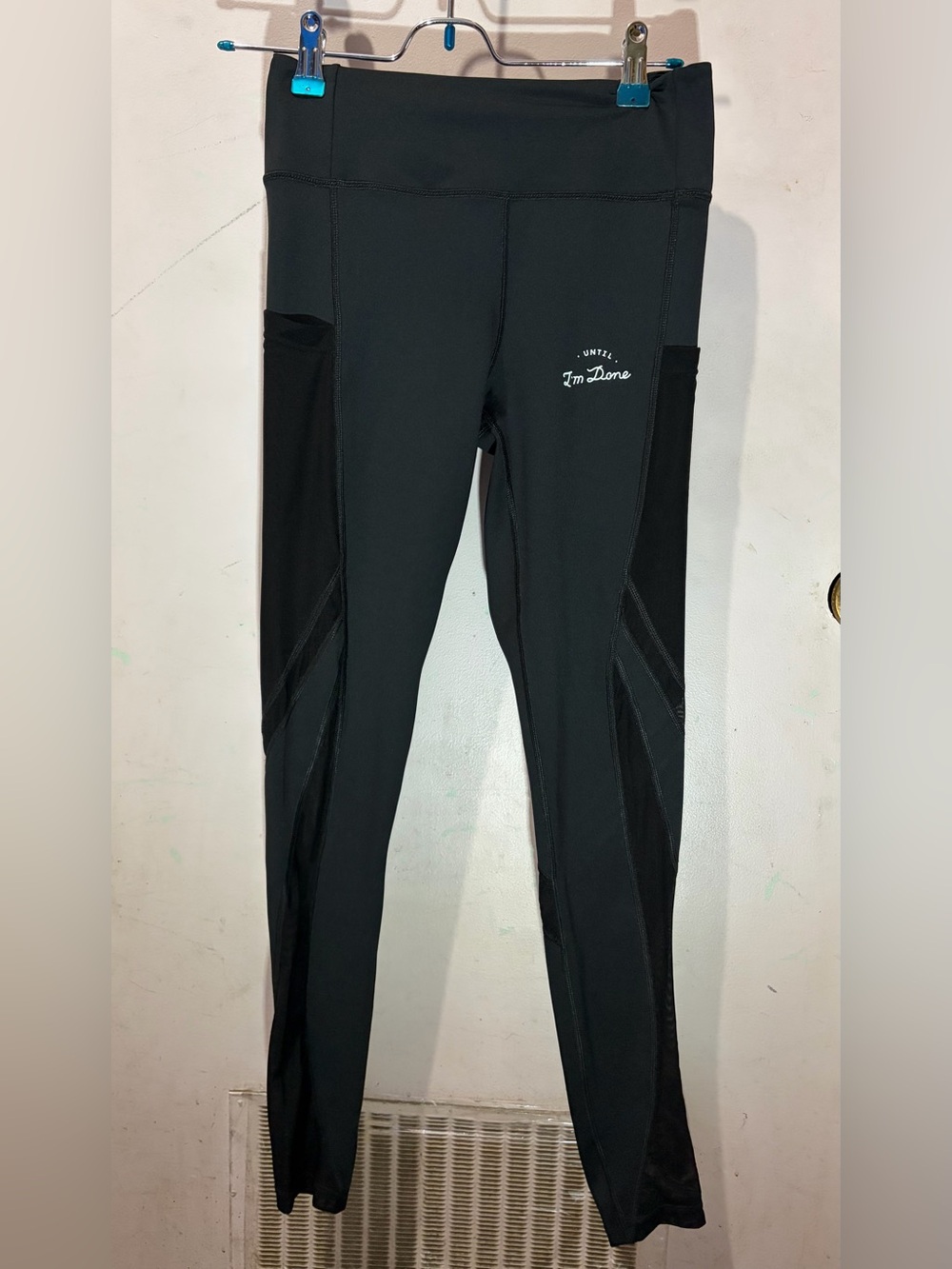 Women's High-Rise Black Athletic Leggings